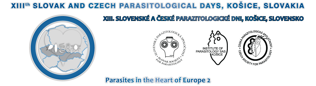 XIIIth Slovak and Czech Parasitological Days